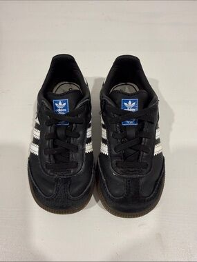 Toddler Adidas Samba Black Sneakers